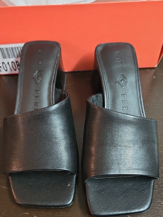 Katy Perry Collections Shoes - Katy Perry The Gemm Slide Black Sandle - 5.5 - NIB